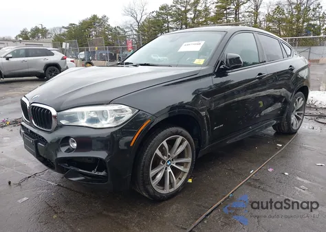 2017 BMW X6 xDrive35I z USA, uszkodzony, nr VIN 5UXKU2C59H0N84361